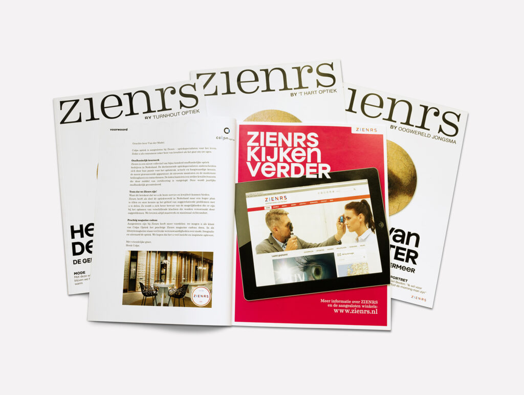 Targeting: Unieke covers voor ZIENRS magazine